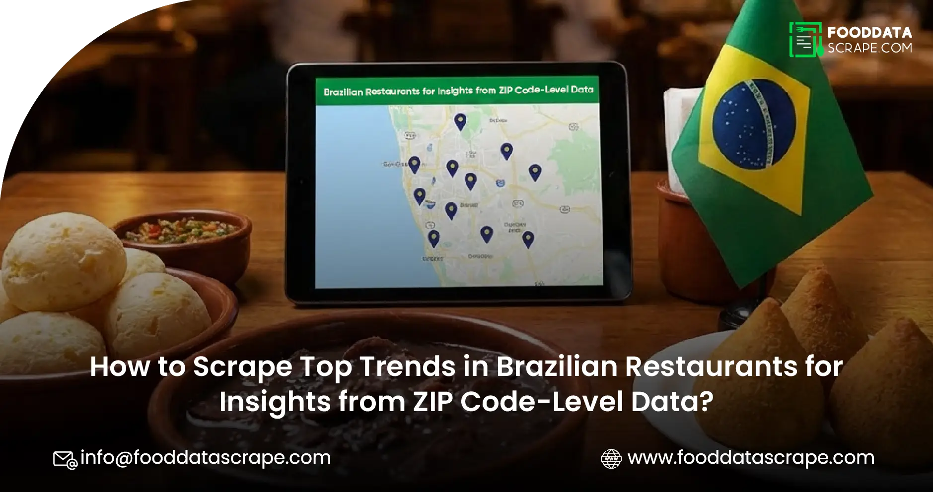 How to Scrape Top Trends in Brazilian Restaurants for Insights from ZIP Code-Level Data?